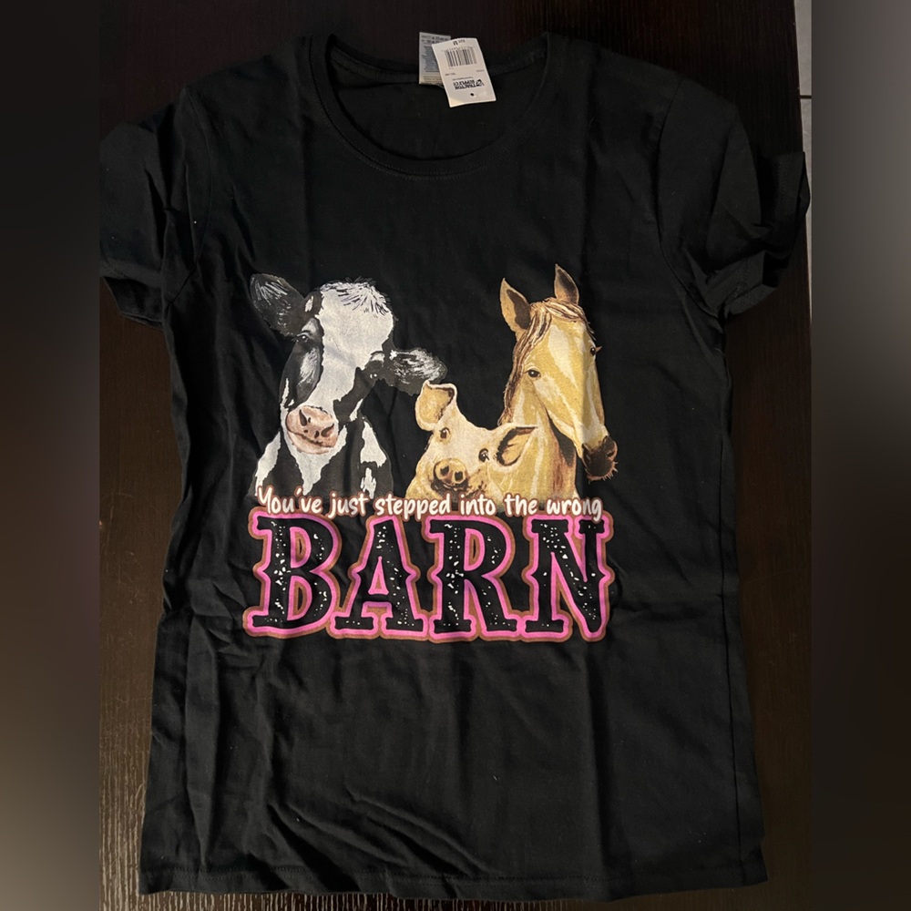 Black Graphic Tee